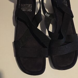 Mootsies Tootsies Black Women's Sandals